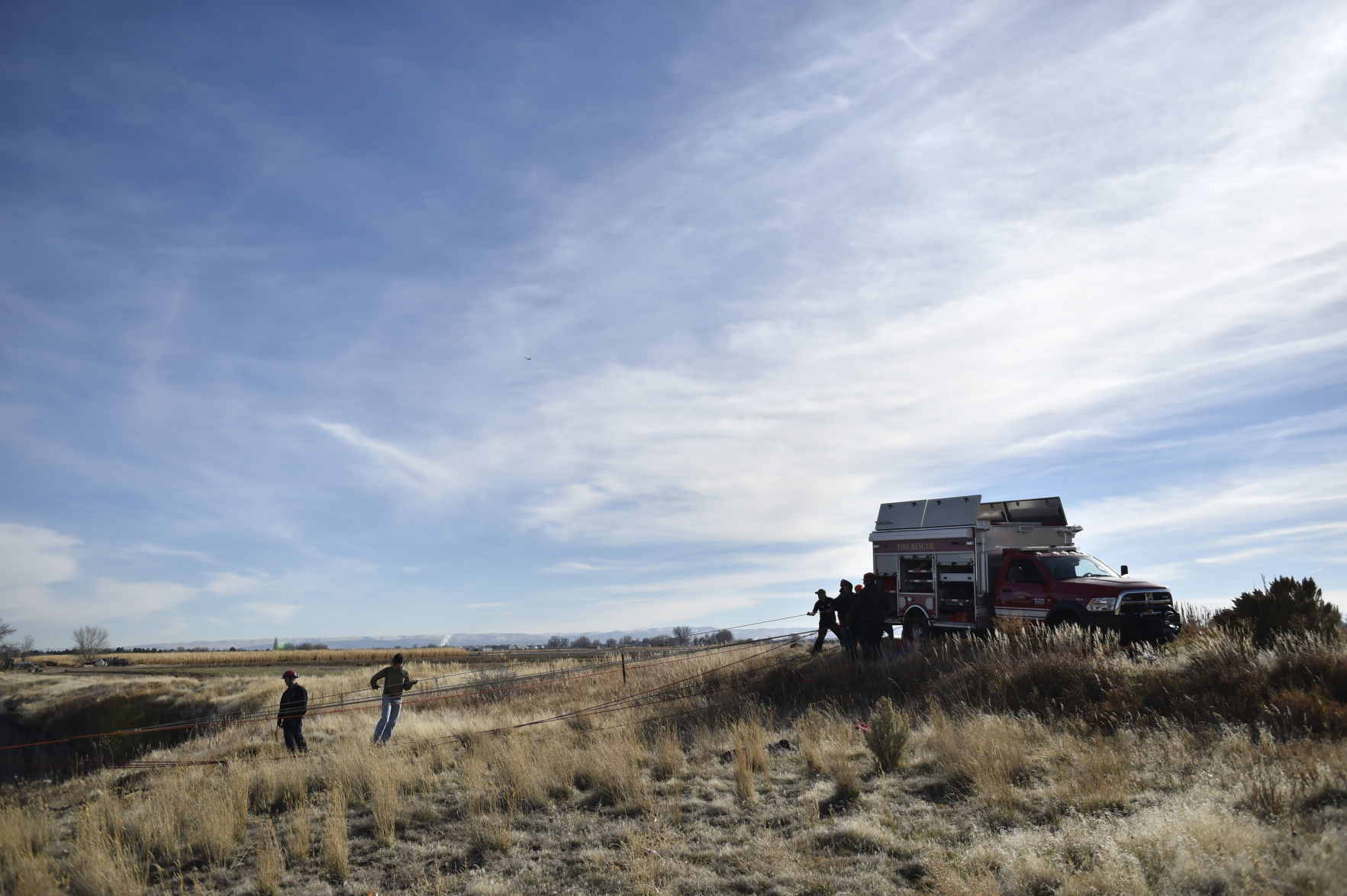 Hiker rescued in Snake River Canyon